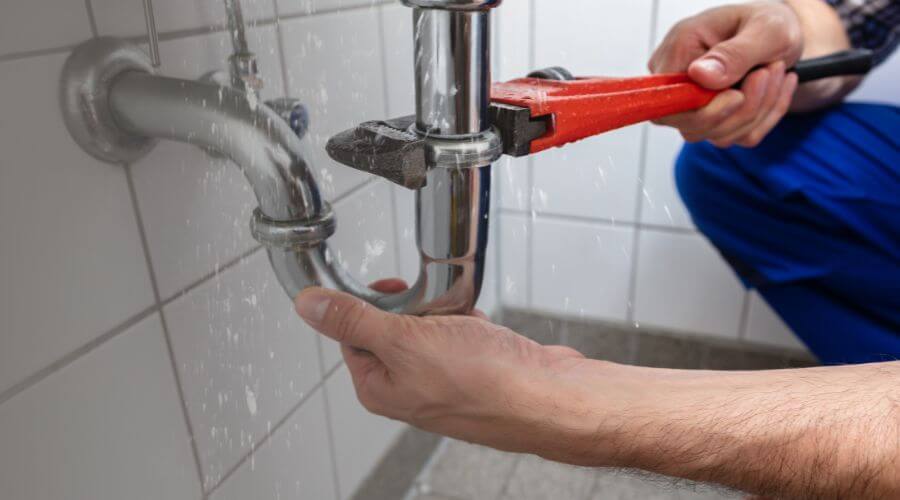 Electric tankless water heater installation in Victor, MT